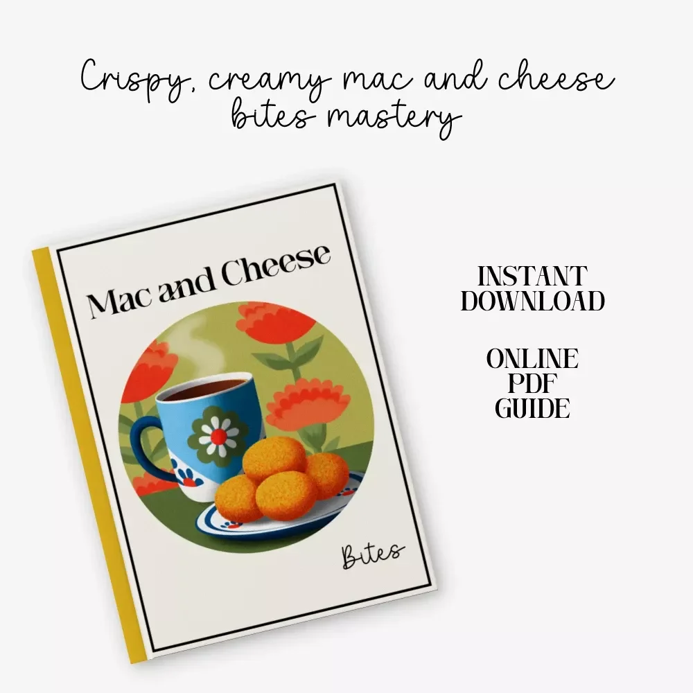 Mac and Cheese Bites Guide | Easy mac and cheese bites recipe, Crispy Party Snack eBook, Oven & Fryer Tips, Freezer-Friendly Comfort Food
