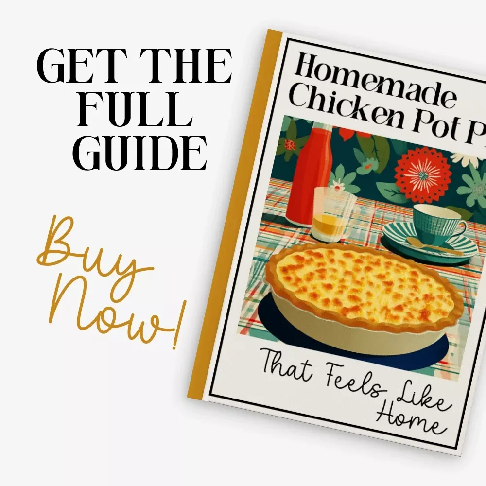 Homemade Chicken Pot Pie That Feels Like Home – Cozy Comfort Food Guide | How to Make Homemade Chicken Pot Pie from Scratch | Easy Family Dinner Recipe eBook