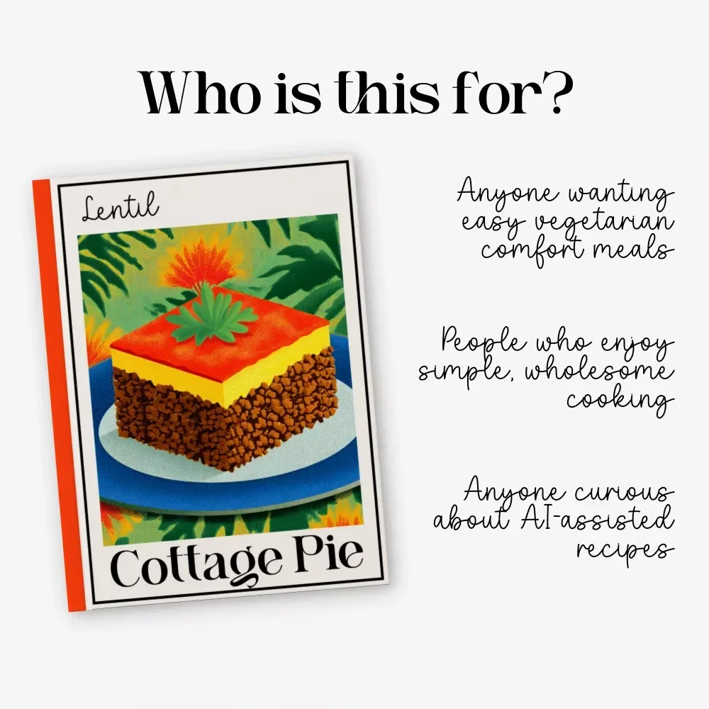 Lentil Cottage Pie – Comfort Food Vegetarian Guide | How to Make Cottage Pie With Lentils | Easy Family Dinner Recipe eBook Download
