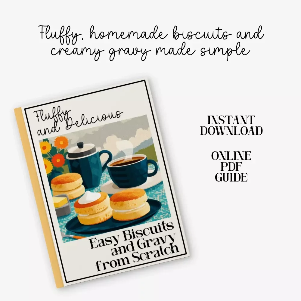 Fluffy and Delicious Easy Biscuits and Gravy from Scratch Guide – Step-by-Step Recipes for Homemade Comfort Food, Tips for Creamy Gravy and Fluffy Biscuits, Easy Biscuits and Gravy from Scratch Digital Download
