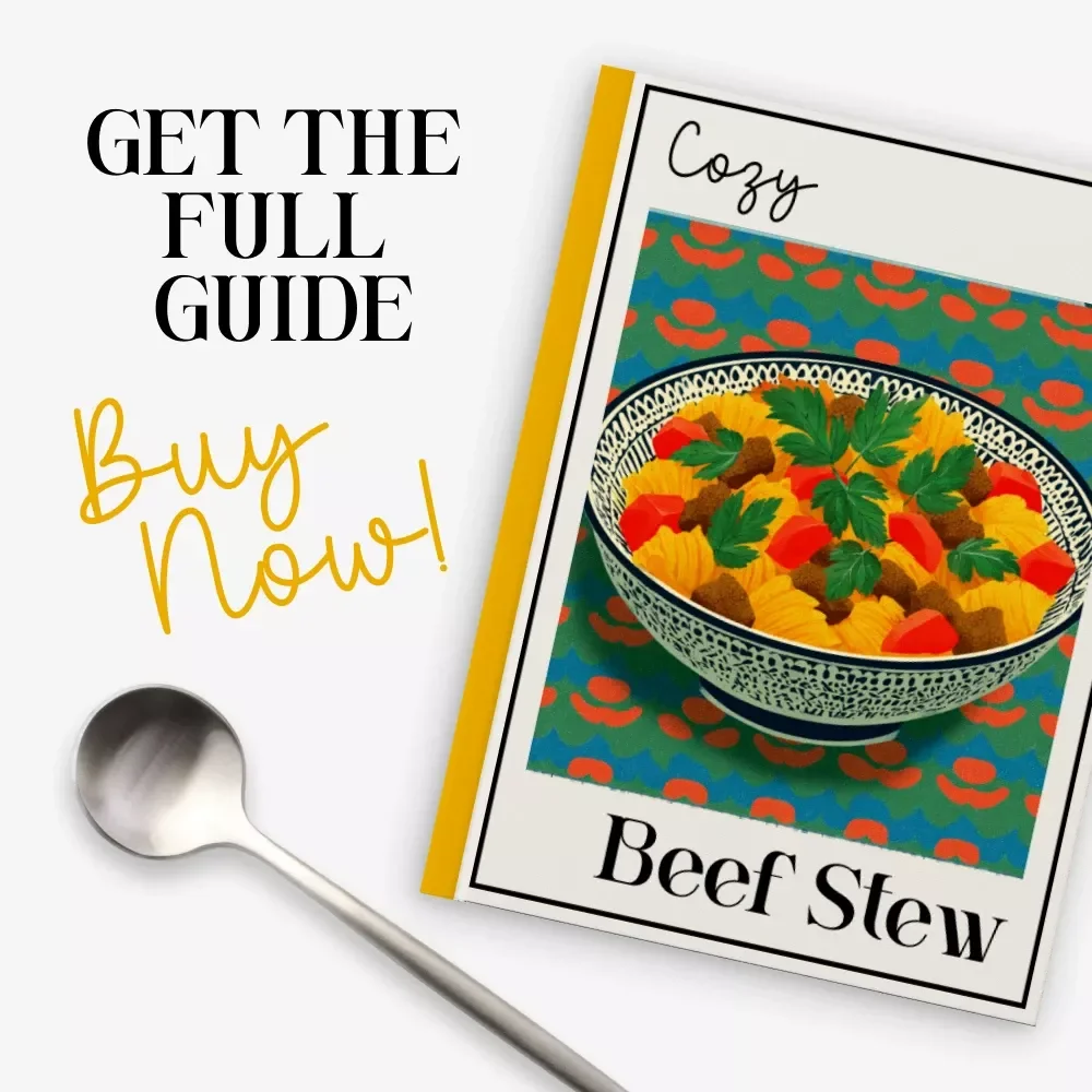 Cozy Beef Stew | Comfort Food Cooking Guide | Step-by-Step beef stew recipe eBook | Beginner Friendly Stew Mastery Download