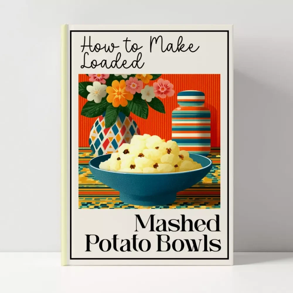 How to Make Loaded Mashed Potato Bowls | Ultimate Creamy Comfort Food Guide | Dinner Recipe eBook | Easy Weeknight Meal Digital Download