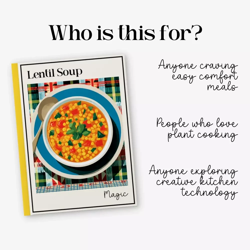 Lentil Soup Magic | Cozy Comfort Food Guide + lentil soup recipe | Easy Healthy Meal Planner PDF