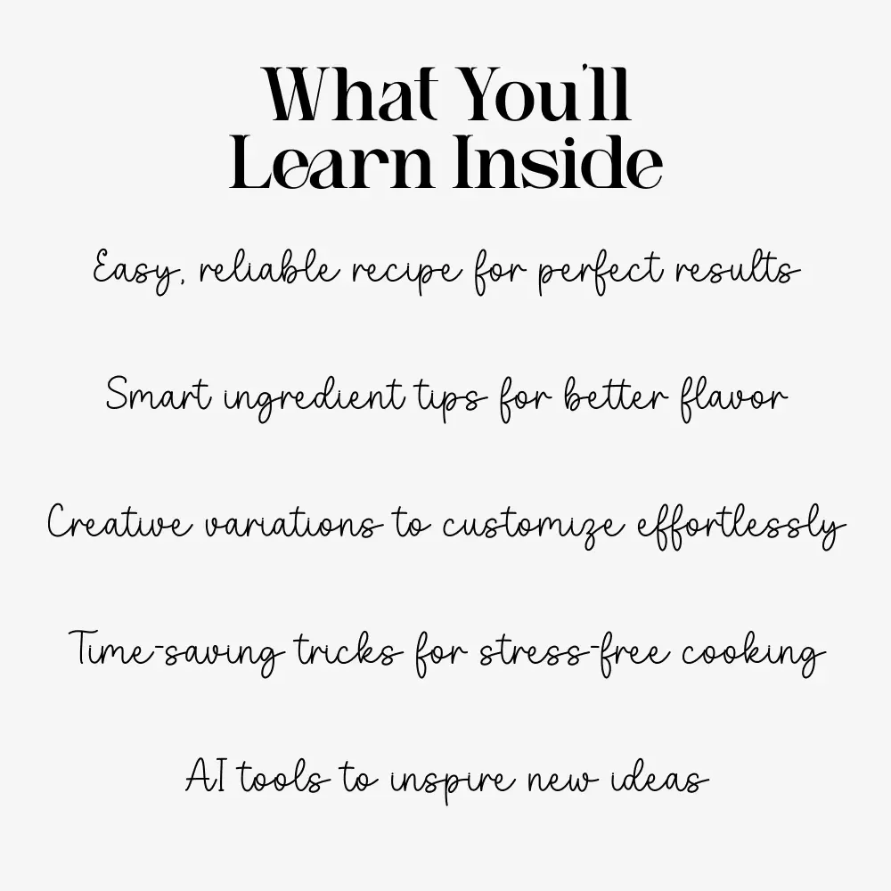 Green Bean Casserole Made Simple | Printable Recipe Guide, Holiday Cooking eBook, Easy Comfort Food Digital Download