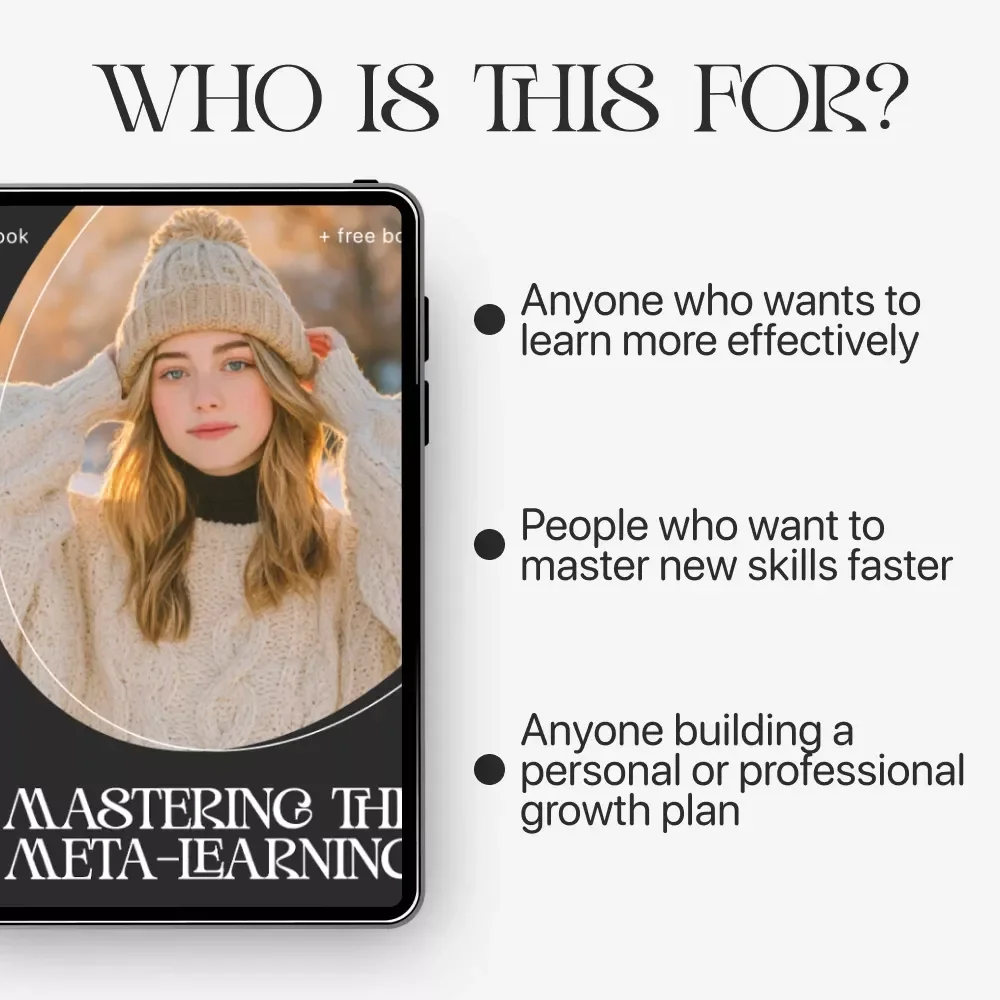 Mastering the Meta-Learning – AI-Powered Learning Guide, Meta-Learning Techniques eBook, Learn How to Learn, Brain Training, Personal Growth Digital Download