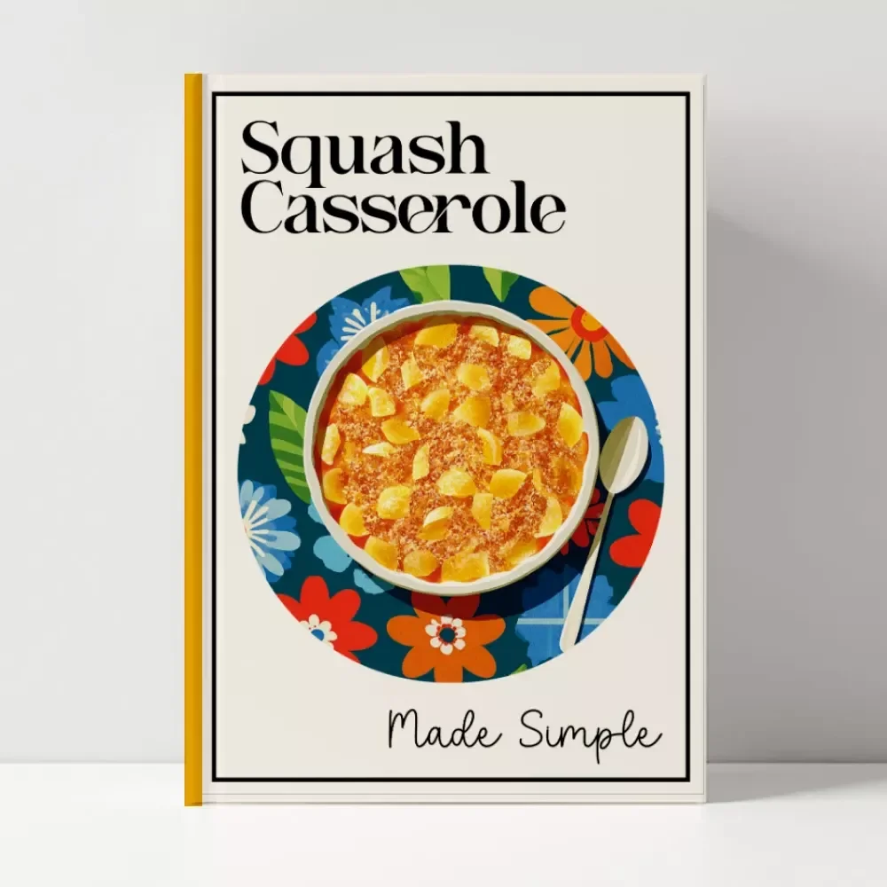 Squash Casserole Made Simple – Easy Squash Casserole Recipe Guide for Beginners, Busy Families, and Home Cooks | Instant Digital Download