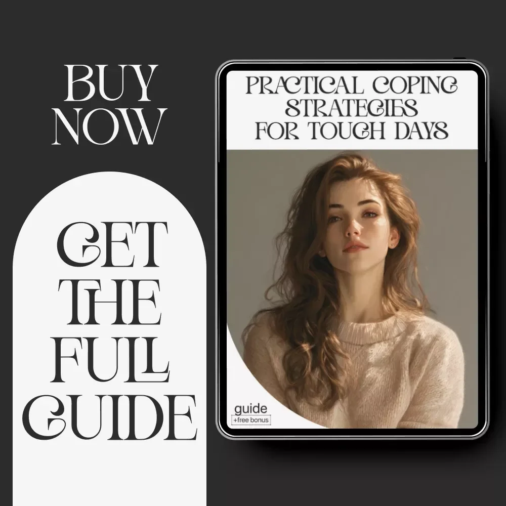 Practical Coping Strategies for Tough Days – Digital Mental Health Guide, AI Emotional Support Prompts, Self-Care eBook, Mindfulness & Resilience Toolkit