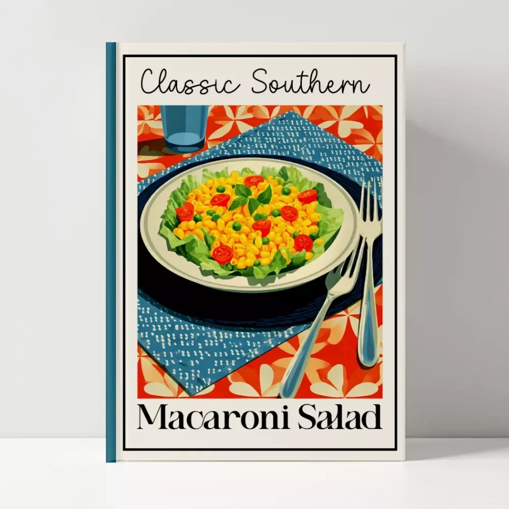 Classic Southern Macaroni Salad — Printable Guide, Instant Download | Classic Southern Macaroni Salad Recipe eBook & Step-by-Step Cooking Companion