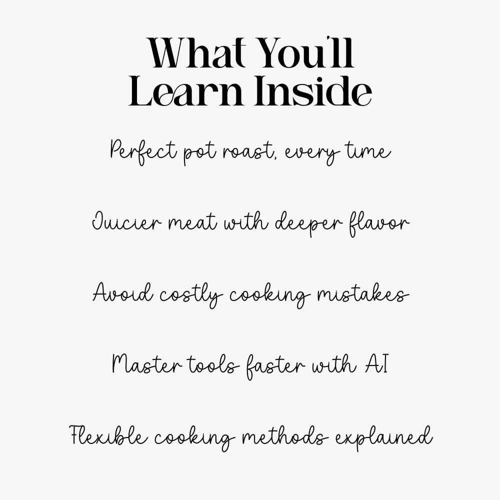 Mastering Pot Roast | Complete Pot Roast Recipe Guide with Cooking Techniques, AI Tools & Beginner-Friendly Instructions for Home Cooks