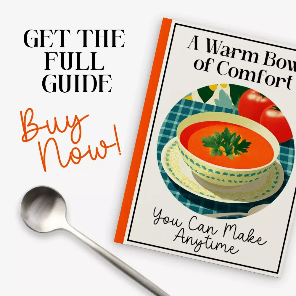 A Warm Bowl of Comfort You Can Make Anytime – One Pot Creamy Tomato Soup Recipe Guide | Cozy Kitchen Digital Download for Weeknight Dinners