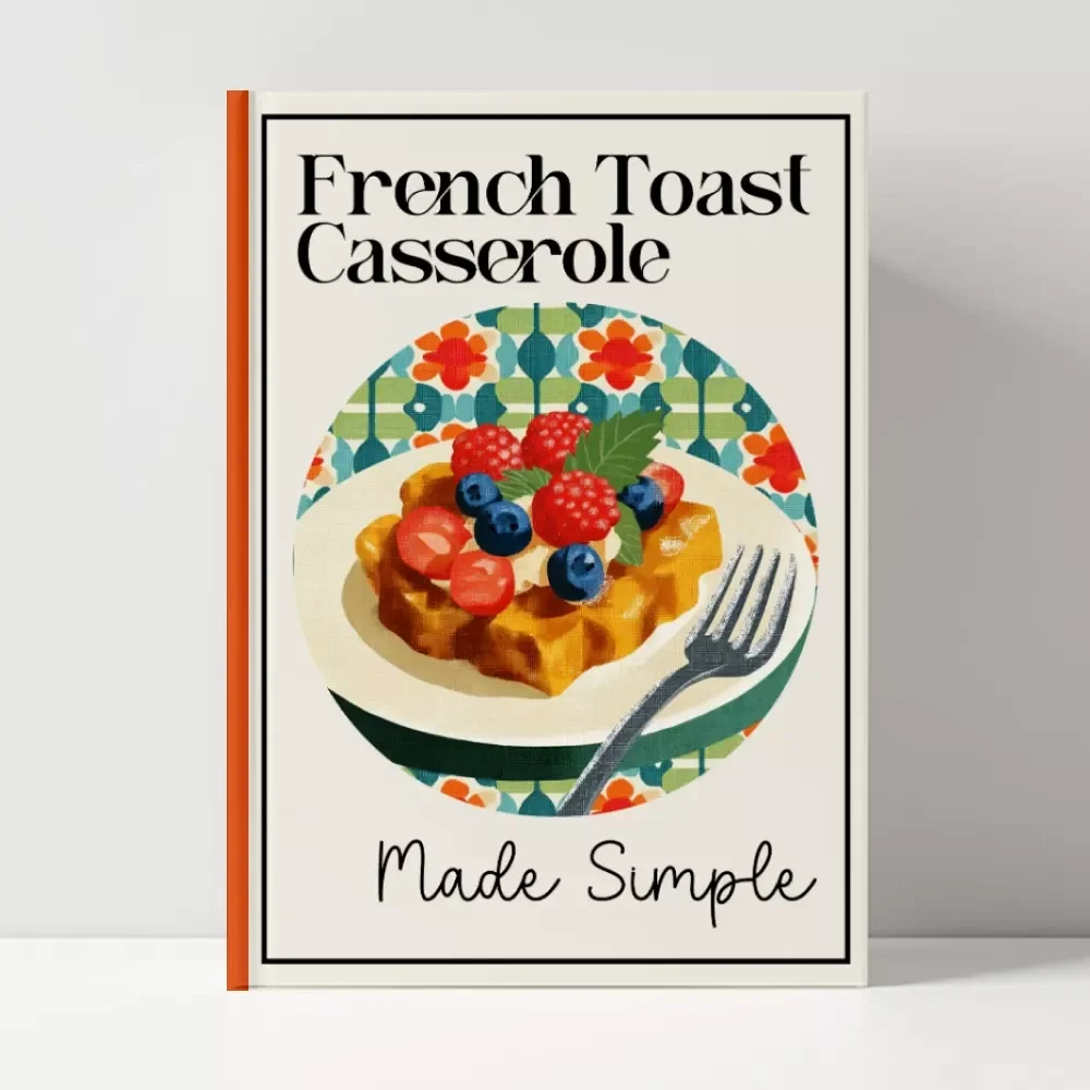 French Toast Casserole Made Simple – Easy Weekend Brunch Guide, Step-by-Step French Toast Casserole Recipe eBook, Family-Friendly Make-Ahead Breakfast Download