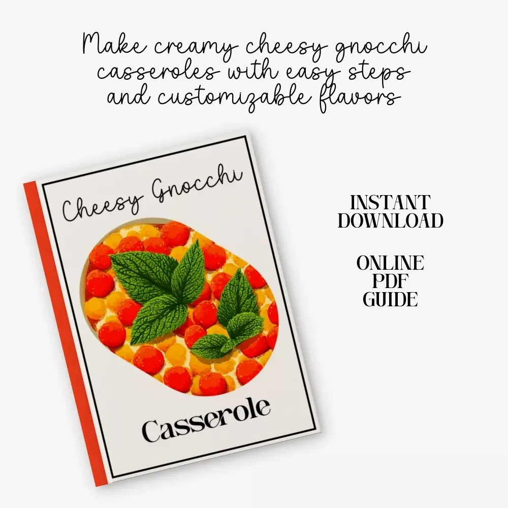 Cheesy Gnocchi Casserole – Complete Comfort Food Guide | How to Make Cheesy Gnocchi Casserole at Home | Easy Family Dinner eBook