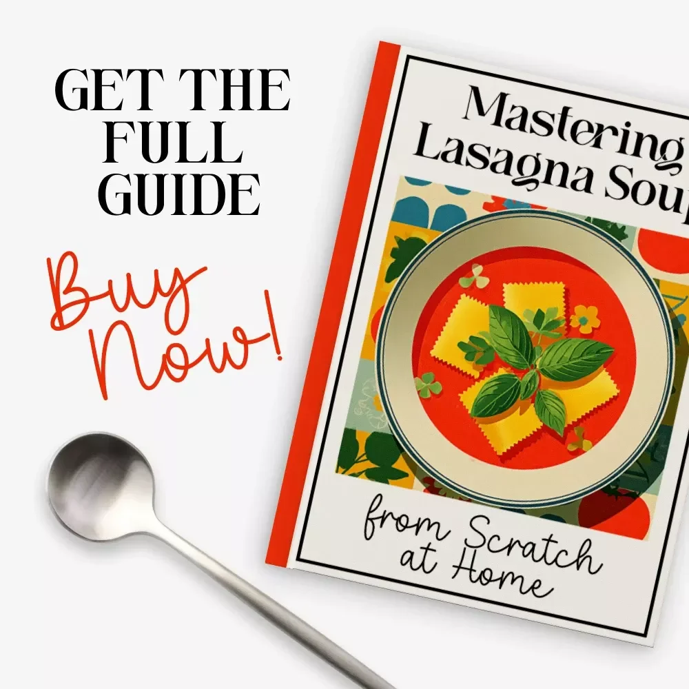 Mastering Lasagna Soup from Scratch at Home | how to make lasagna soup at home Digital Guide, Cozy Dinner Recipe Ebook, Step-by-Step Cooking PDF