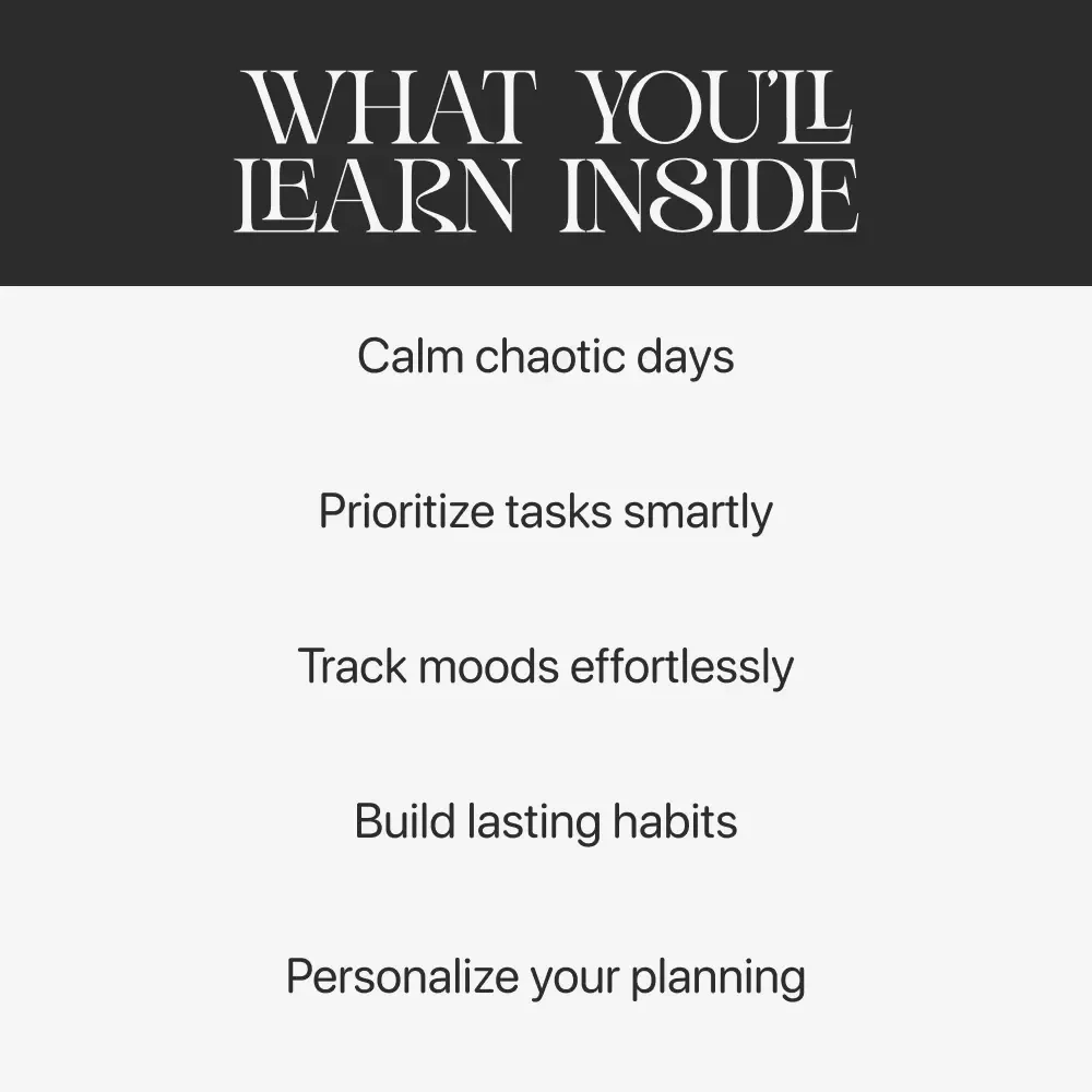 Calm by Design: Using AI Planners to Reduce Anxiety – The Ultimate AI Planner to Reduce Anxiety Guide, eBook & Checklist for Stress-Free Living