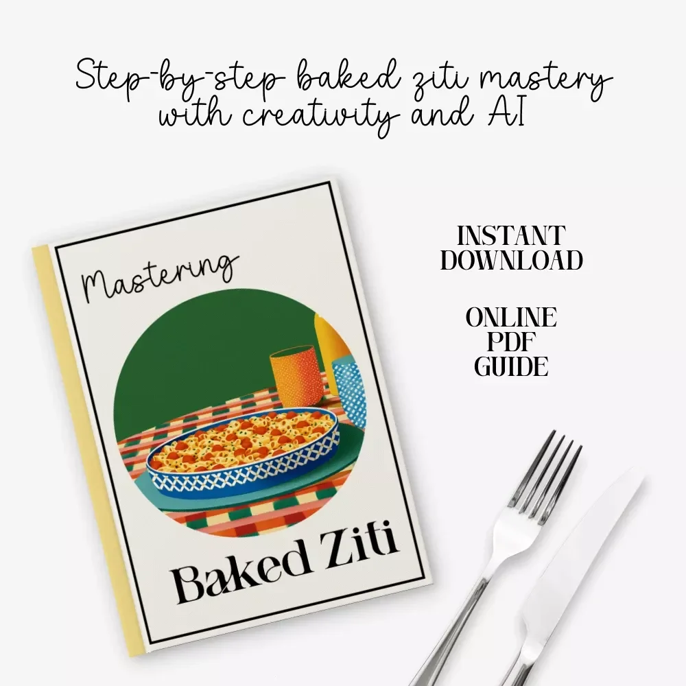Mastering Baked Ziti – Ultimate baked ziti recipe Guide, Easy Oven Pasta Bake eBook, Family Dinner & Meal Prep Cookbook PDF