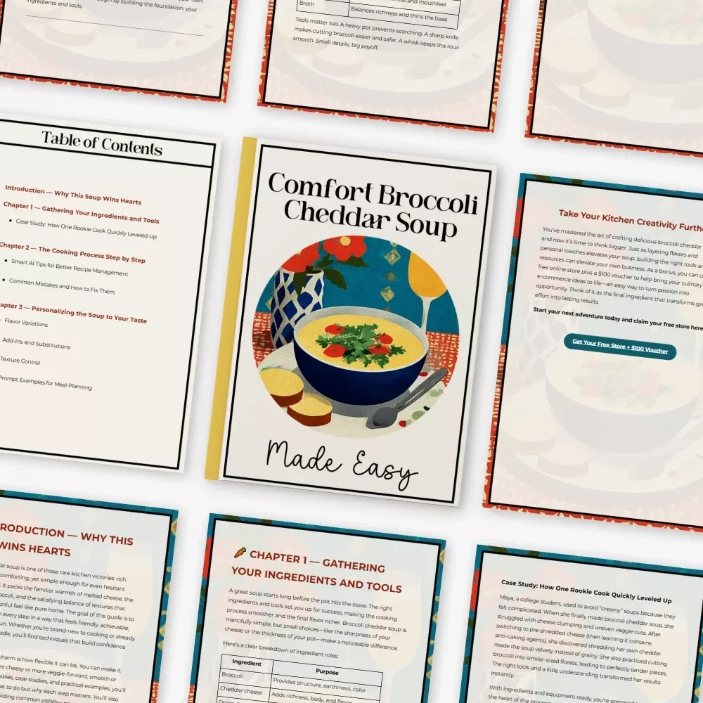 Comfort Broccoli Cheddar Soup Made Easy: The Ultimate Guide on How to Make Broccoli Cheddar Soup with Step-by-Step Tips, Flavor Variations, and Meal Planning Strategies