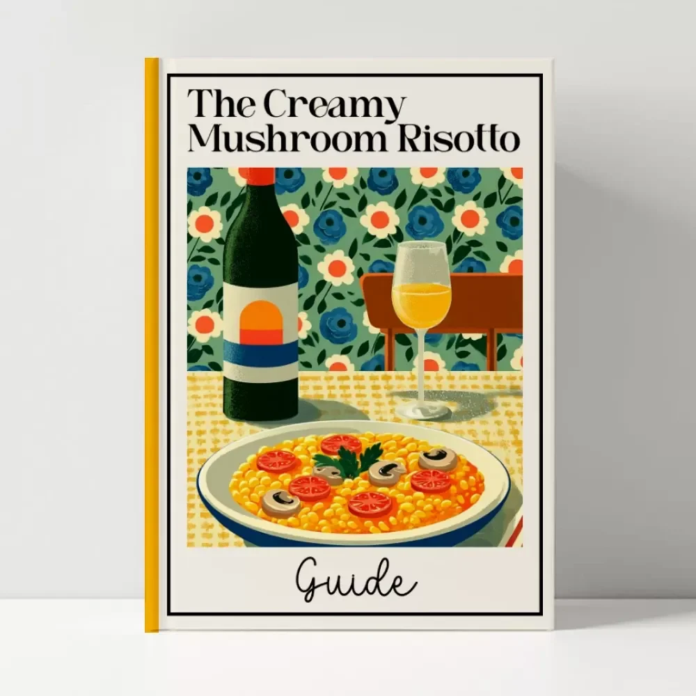 The Creamy Mushroom Risotto Guide – Step-by-Step Creamy Mushroom Risotto Recipe for Home Cooks, Italian Cooking Lovers, and Comfort Food Enthusiasts