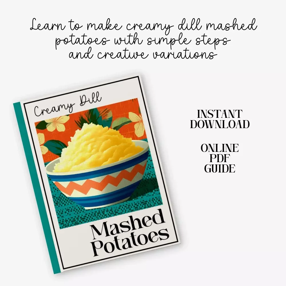 Creamy Dill Mashed Potatoes | How to Make Creamy Dill Mashed Potatoes Guide | Easy Comfort Food Recipe eBook for Home Cooks