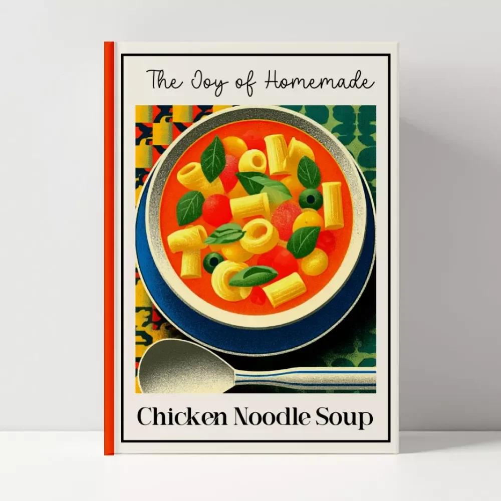 The Joy of Homemade Chicken Noodle Soup | Easy Chicken Noodle Soup from Scratch Guide | Cozy Comfort Food Recipe eBook | Digital Download