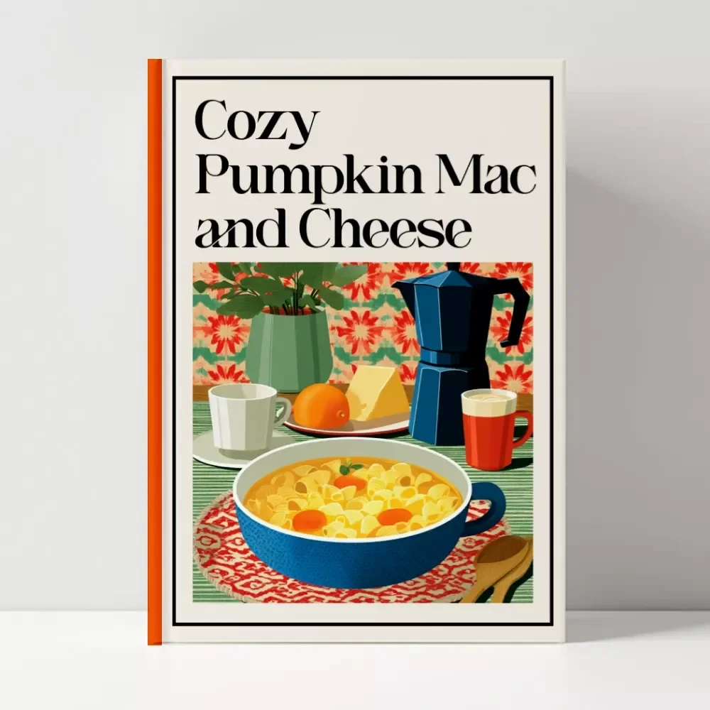 Cozy Pumpkin Mac and Cheese – Ultimate How to Make Pumpkin Mac and Cheese Guide | Fall Recipe Digital Download | Comfort Food Cooking eBook