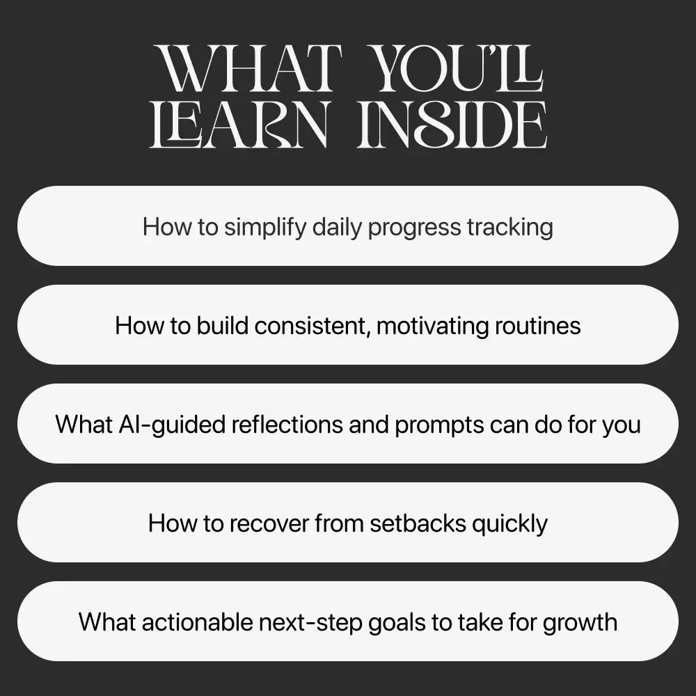 Your AI-Powered Growth Tracker for Daily Motivation — Ultimate AI Growth Tracker for Motivation Guide, eBook & Checklist