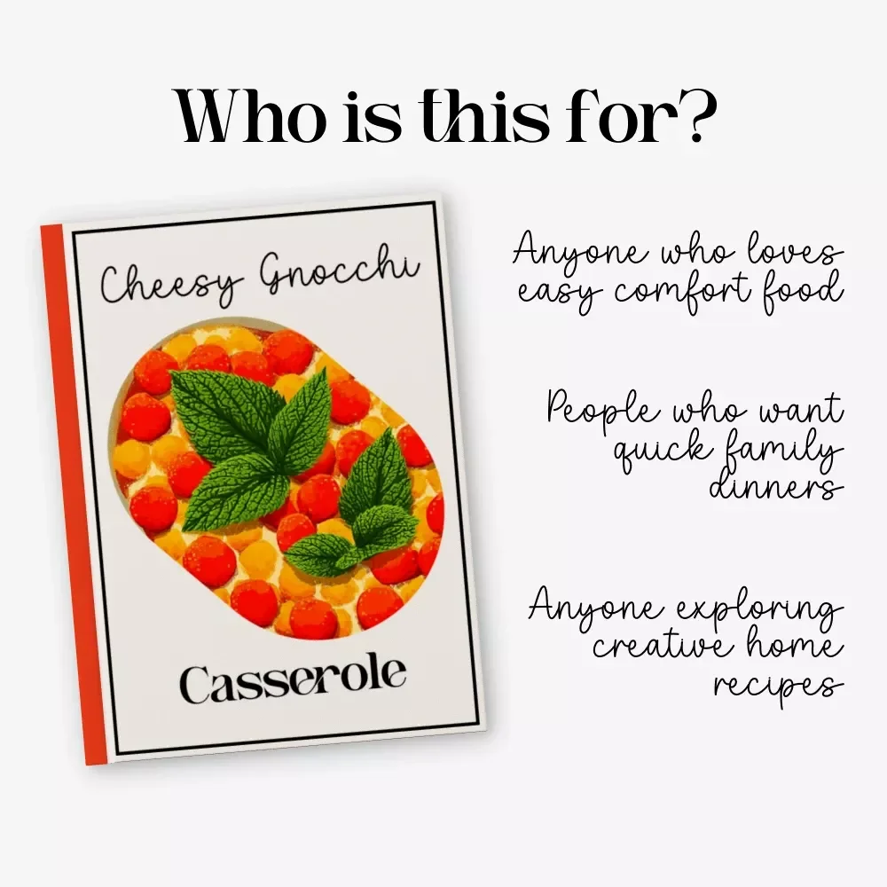 Cheesy Gnocchi Casserole – Complete Comfort Food Guide | How to Make Cheesy Gnocchi Casserole at Home | Easy Family Dinner eBook