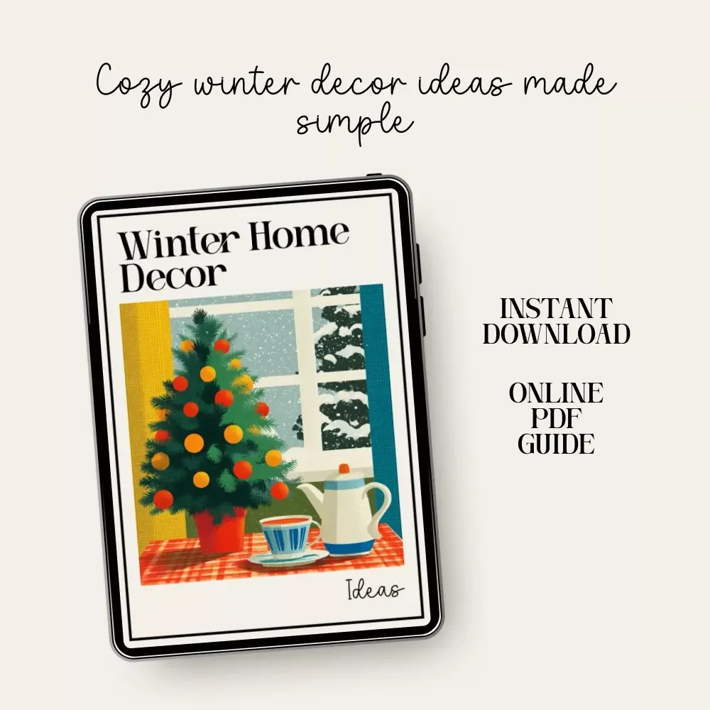 Winter Home Decor Ideas Guide – Cozy Inspirations, DIY Projects, and AI Tips for Stunning Seasonal Interiors