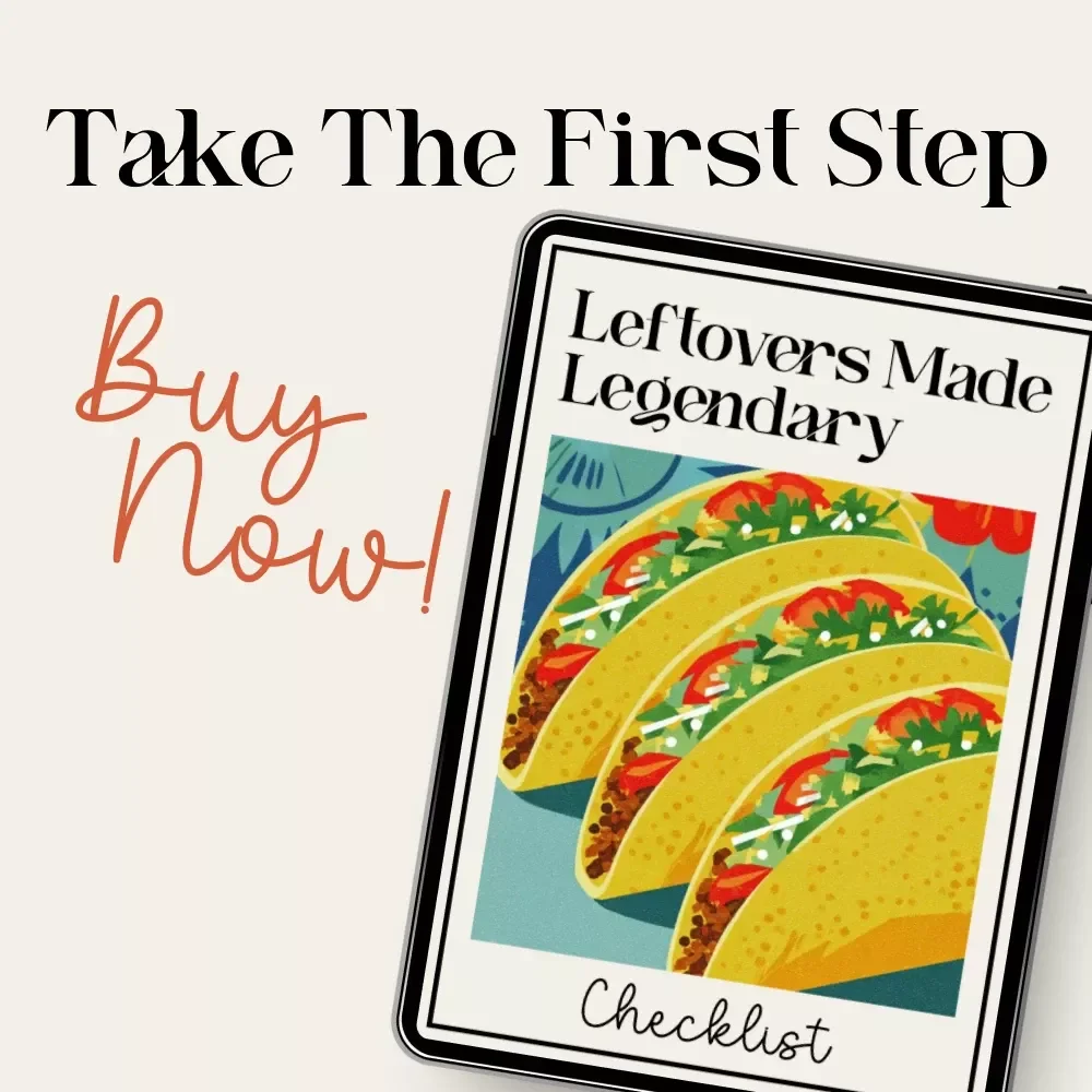 Leftovers Made Legendary Checklist | How to Use Leftover Comfort Food in New Ways | Digital Download Kitchen Guide