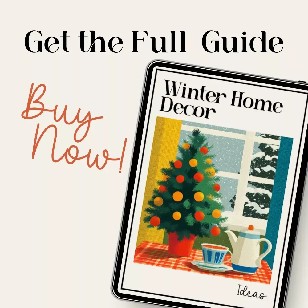 Winter Home Decor Ideas Guide – Cozy Inspirations, DIY Projects, and AI Tips for Stunning Seasonal Interiors