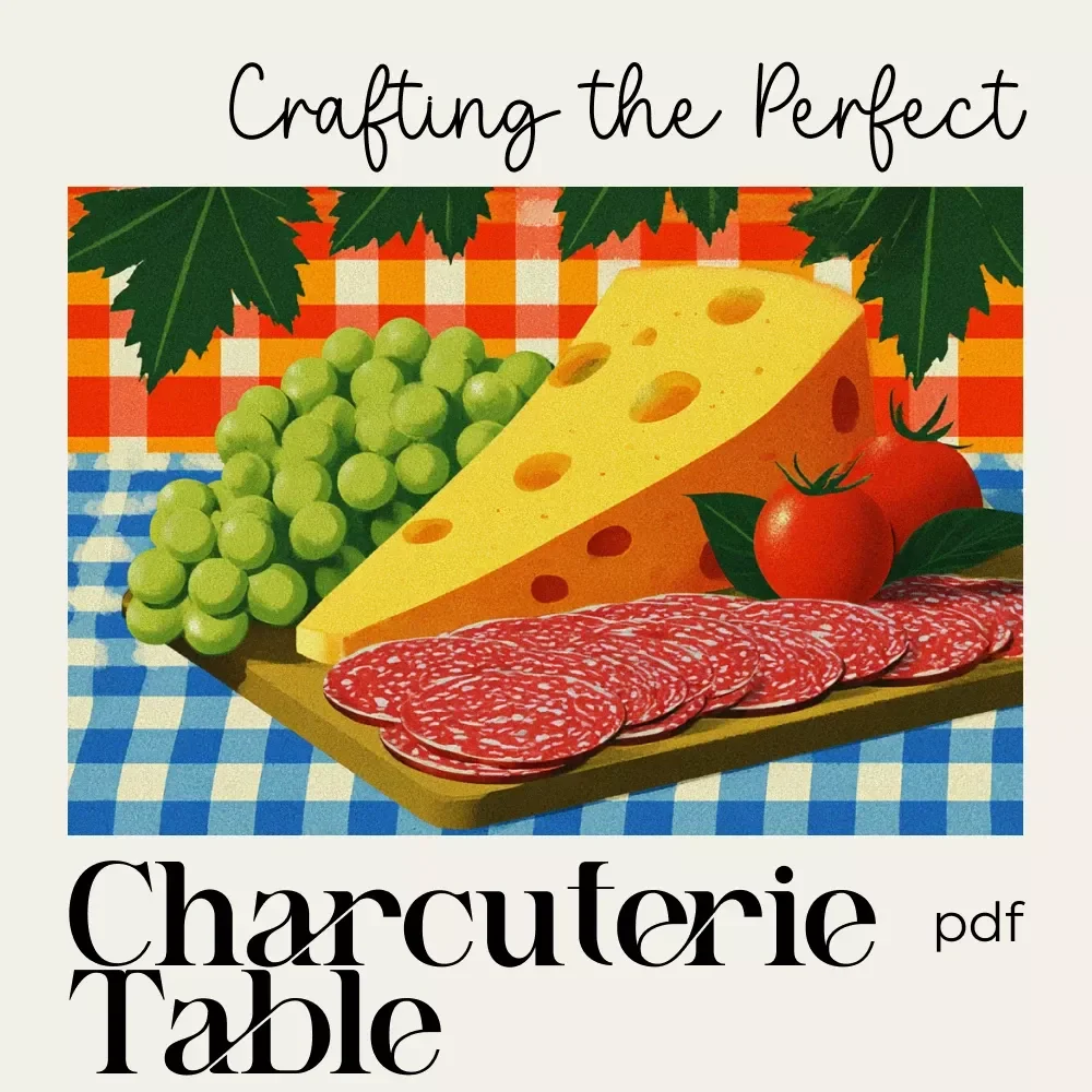 Crafting the Perfect Charcuterie Table – Ultimate Charcuterie Guide, eBook & Styling Checklist for Stunning Grazing Tables | Digital Download