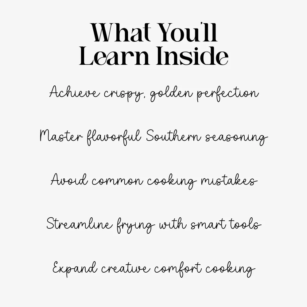 A Guide to Perfect Fried Chicken – Classic Southern Fried Chicken Comfort Recipe eBook & Step-by-Step Guide