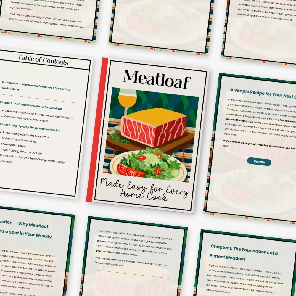 Meatloaf Made Easy for Every Home Cook – Simple Meatloaf Recipe Guide for Busy Families, Beginners & Comfort Food Lovers