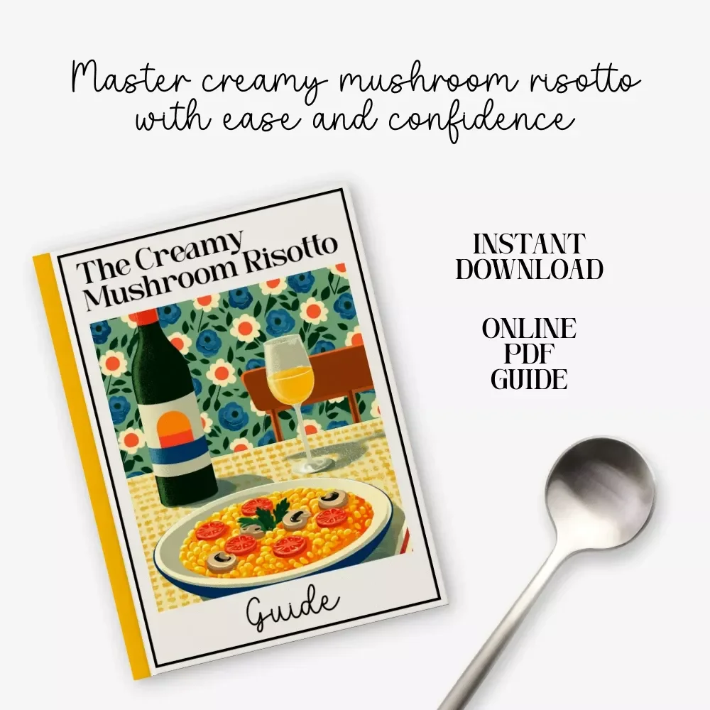 The Creamy Mushroom Risotto Guide – Step-by-Step Creamy Mushroom Risotto Recipe for Home Cooks, Italian Cooking Lovers, and Comfort Food Enthusiasts