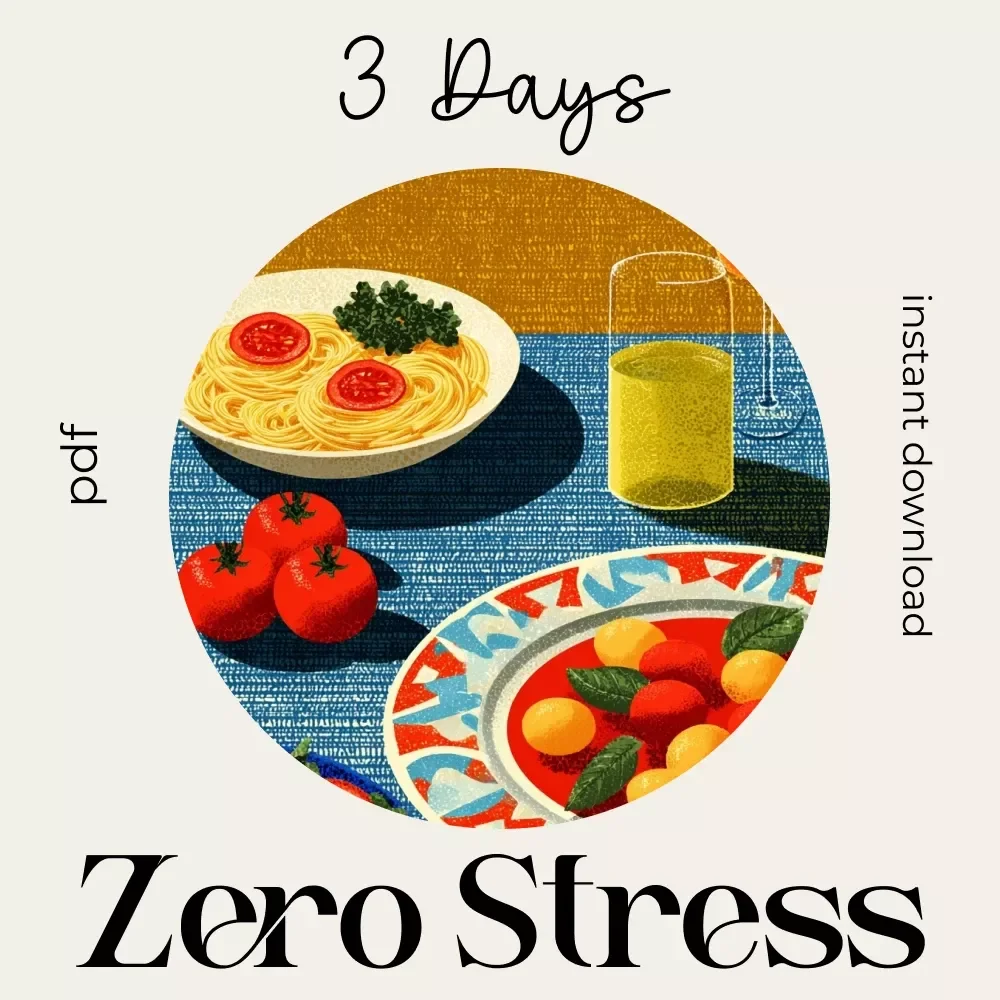 3 Days, Zero Stress: Your Ready Meal Plan Made Simple – Instant Download Guide for Effortless Eating, Time-Saving Planning & Stress-Free Cooking | 3-day ready meal plan | Digital Meal Prep Guide