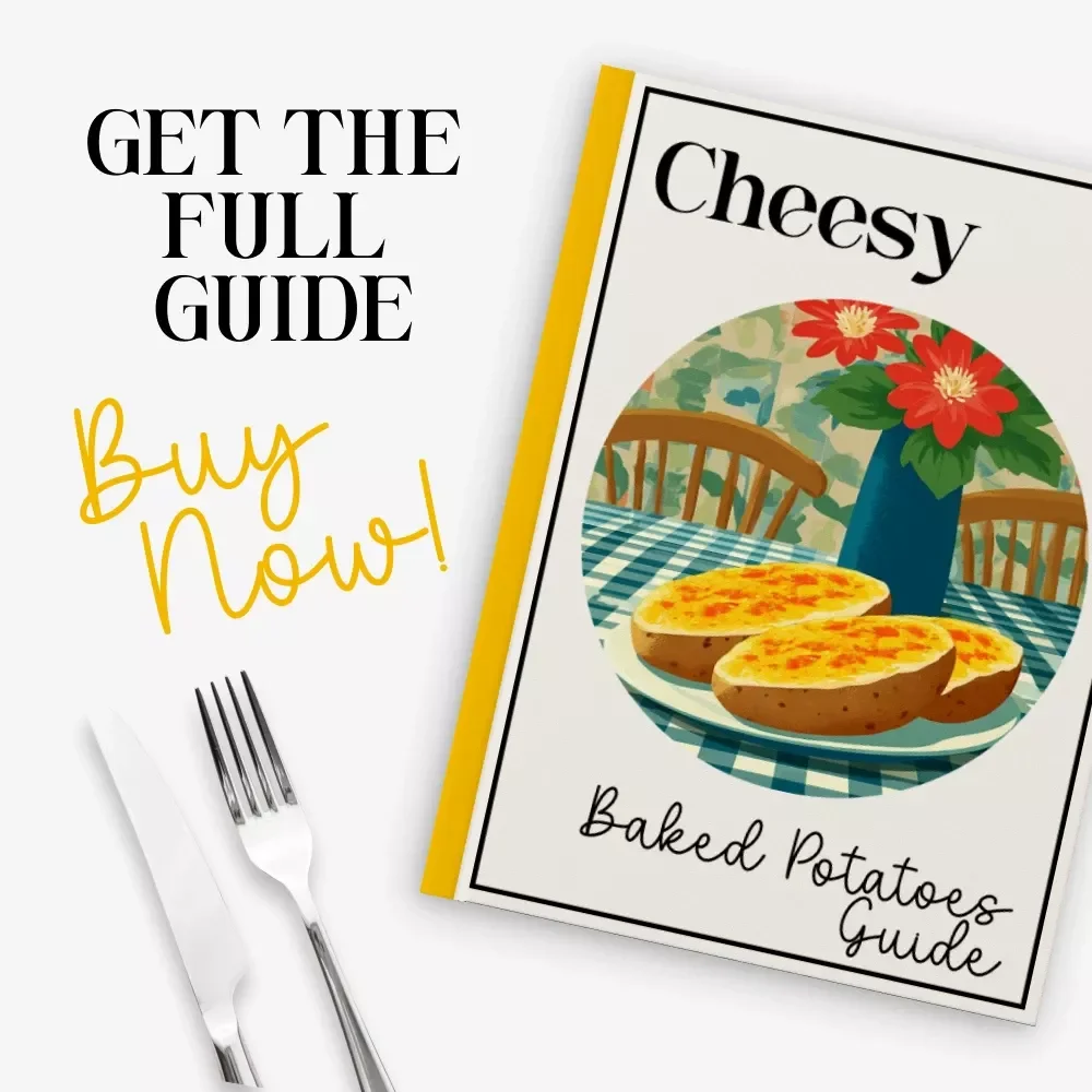Cheesy Baked Potatoes Guide | Ultimate Cheesy Baked Potatoes Recipe eBook for Perfect Crispy-Skin, Fluffy-Inside Potatoes (Digital Download)