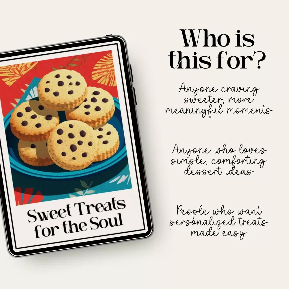 Sweet Treats for the Soul | Comfort Dessert Guide for Food Lovers | Digital Download | what dessert is best for comfort food Guide