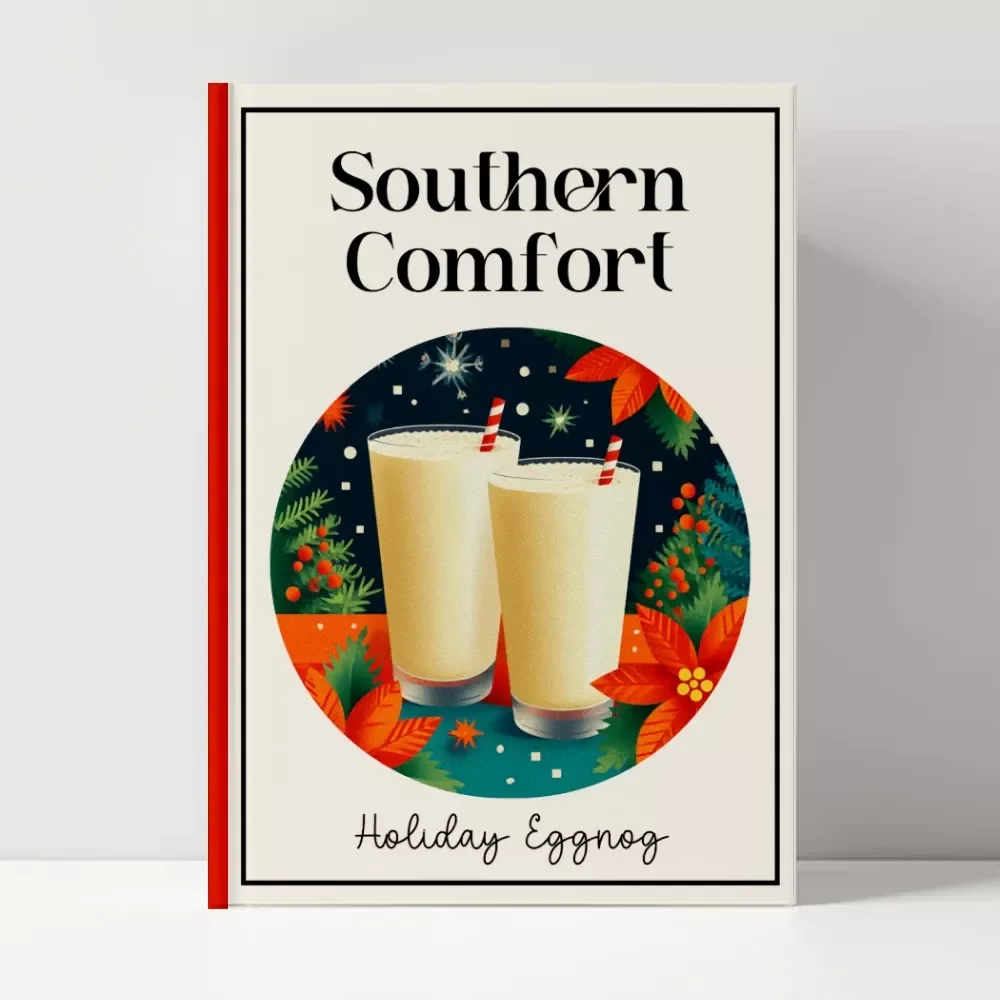 Southern Comfort Holiday Eggnog | Festive Recipe Guide for Beginners & Entertaining | Digital Download | southern comfort eggnog recipe Inspired How-To eBook