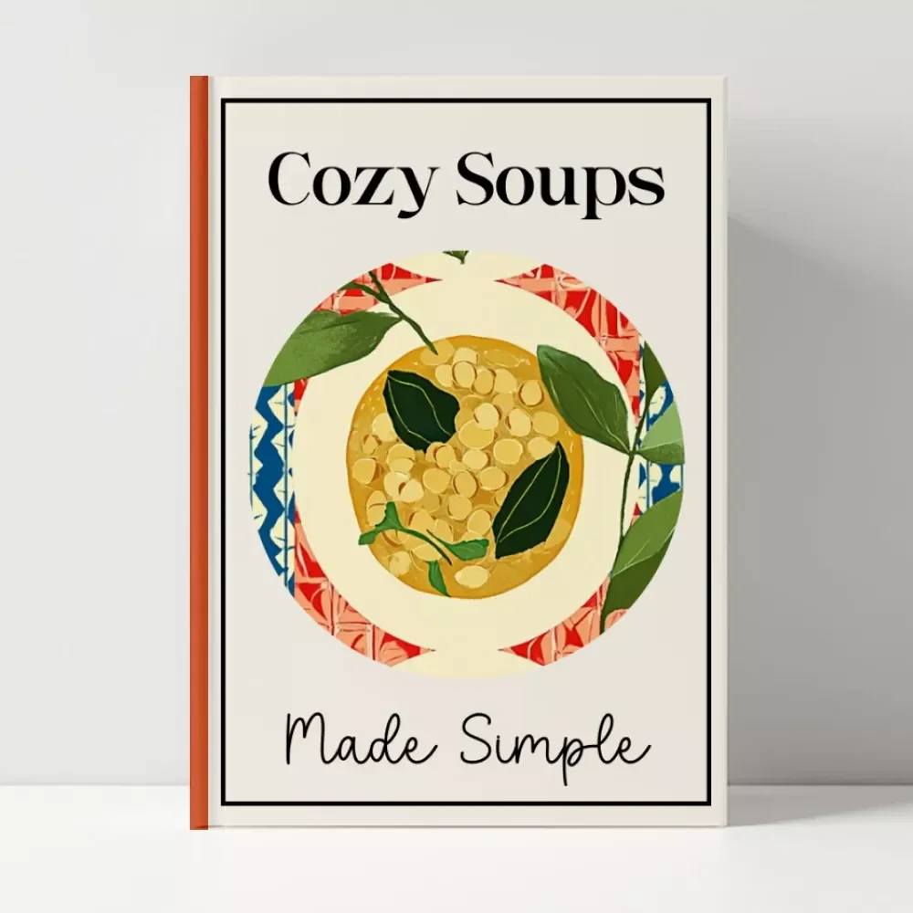 Cozy Soups Made Simple | Easy Soup Recipes for Beginners | Printable eBook Guide for Quick, Comforting Meals