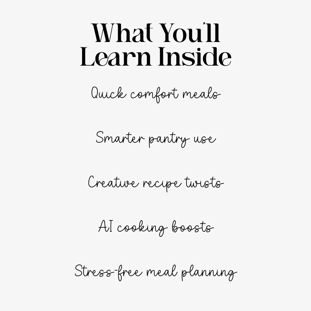 Rainy Day Recipes | Cozy Comfort Food eBook for Home Cooks | What to Cook on a Rainy Day Guide | Digital Download