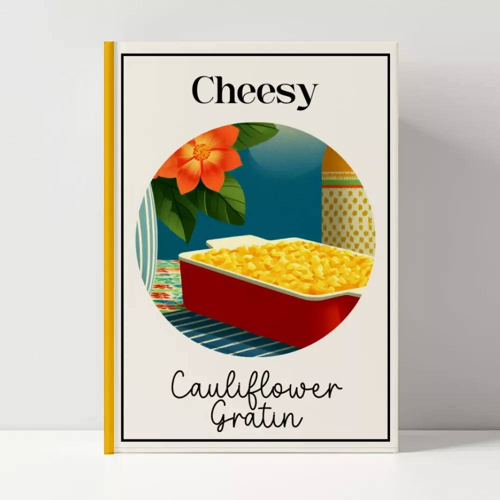 Cheesy Cauliflower Gratin Guide | Digital Download for Home Cooks | Learn how to make cheesy cauliflower gratin with Easy Steps, Tips, and Recipes