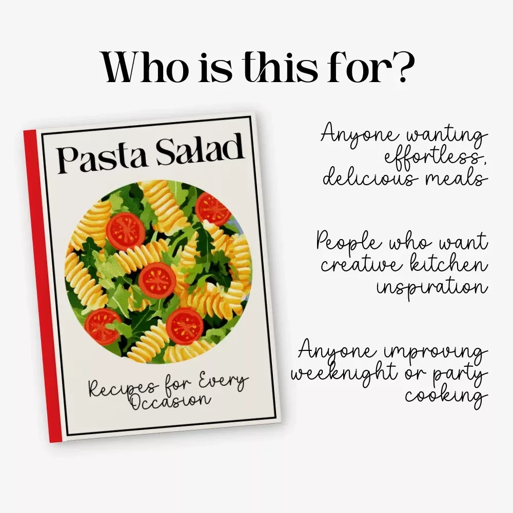 Pasta Salad Recipes for Every Occasion | Delicious pasta salad recipes eBook | Easy Digital Cookbook for Meal Prep, Entertaining & Quick Weeknight Cooking