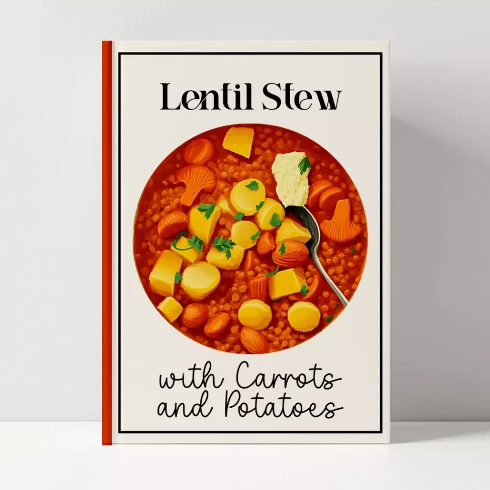 Lentil Stew with Carrots and Potatoes | Digital Cooking Guide for Easy Home Meals | Printable eBook Featuring lentil stew with carrots and potatoes recipe