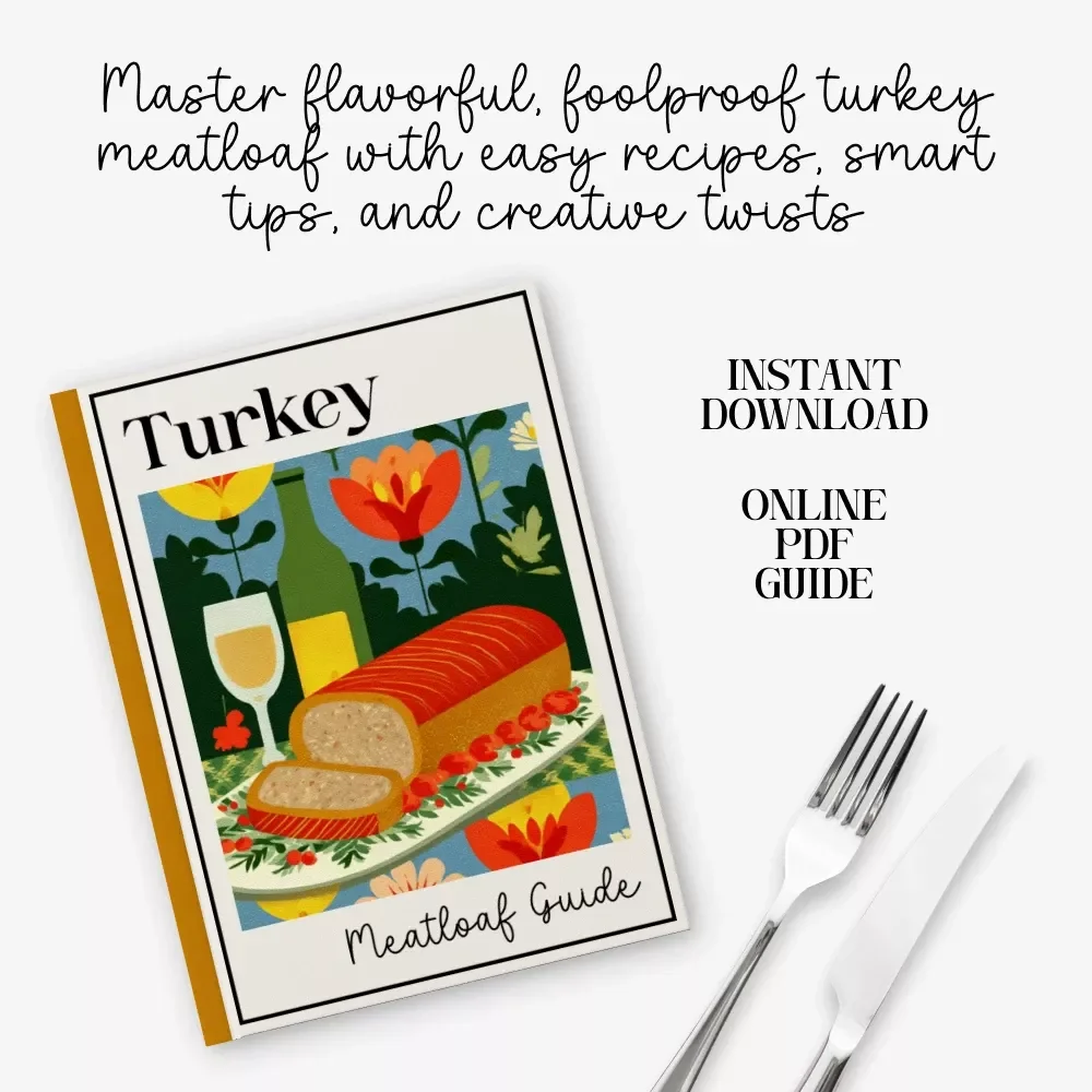 Turkey Meatloaf Guide | How to Make Turkey Meatloaf | Printable Cooking Guide for Beginners & Home Cooks