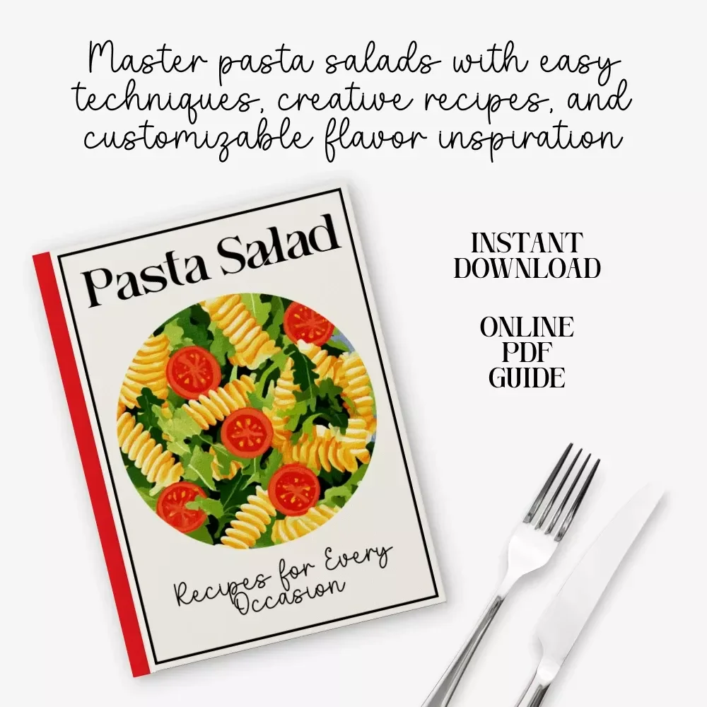 Pasta Salad Recipes for Every Occasion | Delicious pasta salad recipes eBook | Easy Digital Cookbook for Meal Prep, Entertaining & Quick Weeknight Cooking