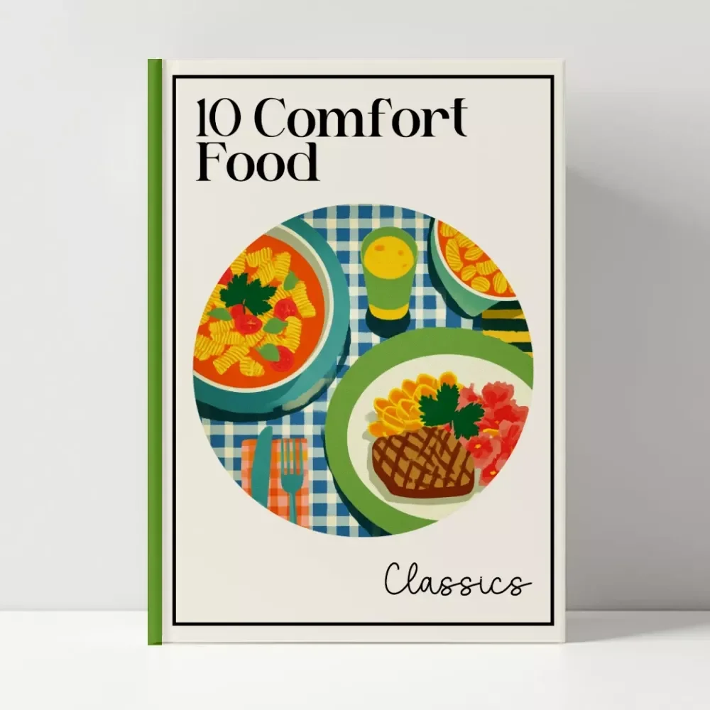 10 Comfort Food Classics | Cozy Kitchen Ebook for Home Cooks | Digital Download with the 10 best comfort food recipes | Comfort Food Guide & Pantry Prep Tips