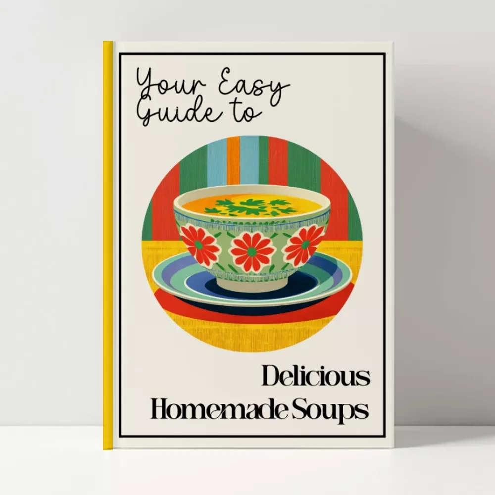 Your Easy Guide to Delicious Homemade Soups – Easy Soup Recipes eBook | Digital Download Cookbook | Beginner-Friendly Soup-Making Guide