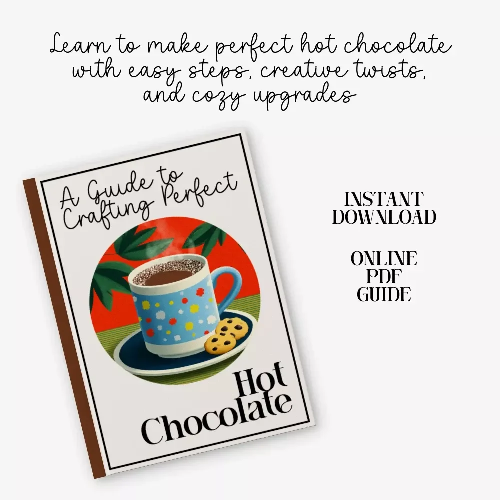 A Guide to Crafting Perfect Hot Chocolate | Ultimate Hot Chocolate Recipe Guide | Cozy Drink eBook for Chocolate Lovers (Digital Download)