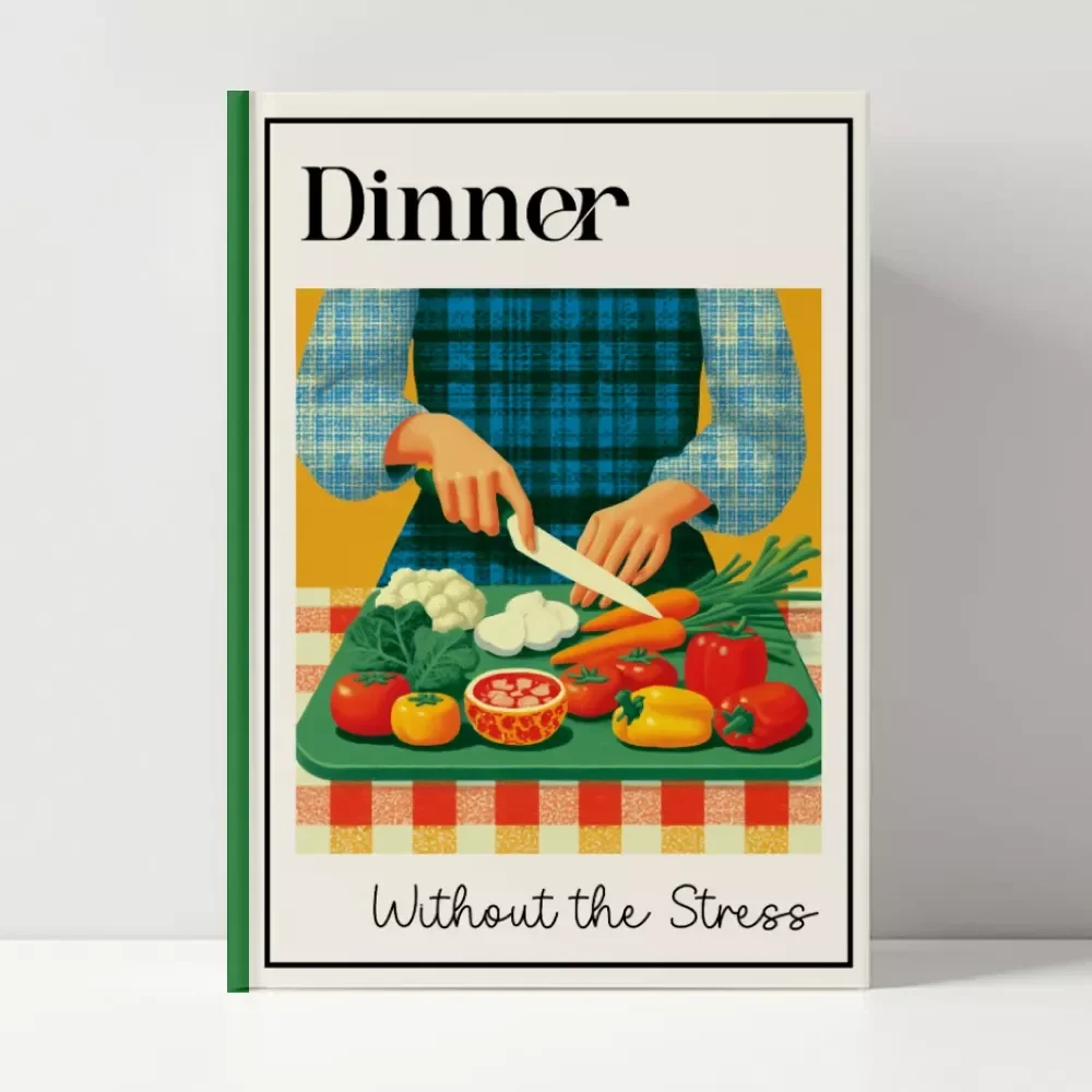 Dinner Without the Stress | How to Build a Dinner Routine That Reduces Planning Stress Guide | Stress-Free Meal Planning eBook for Busy Families & Professionals | Digital Download