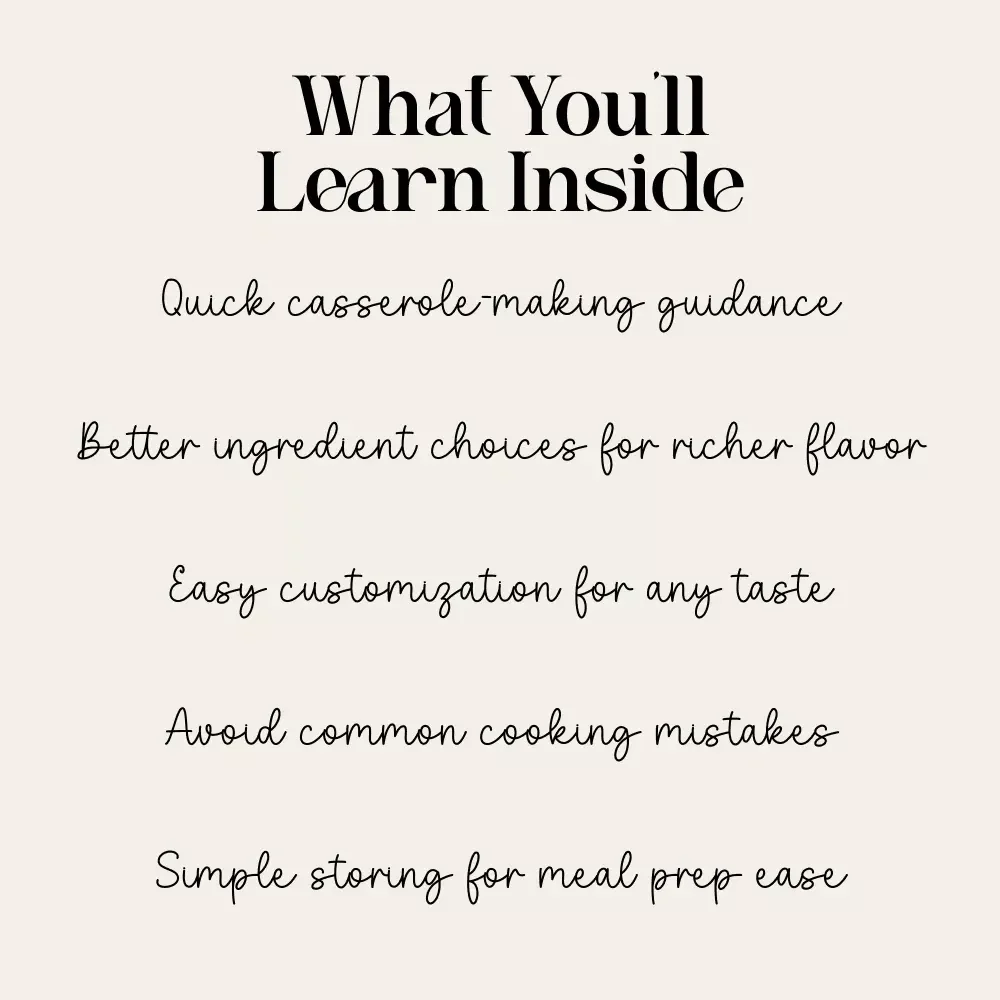 Chicken and Rice Casserole Guide – Comfort Food Recipe eBook, Beginner-Friendly Cooking Guide, Meal Prep Digital Download