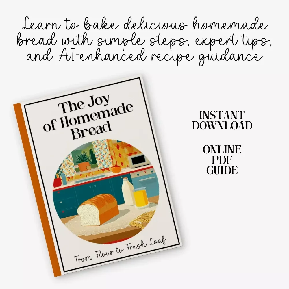 The Joy of Homemade Bread: From Flour to Fresh Loaf – Ultimate Beginner-Friendly Guide for Home Bakers | Learn how to make homemade bread with Easy Steps, AI Tips, and Delicious Recipes